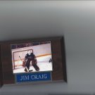 JIM CRAIG PLAQUE MIRACLE ON ICE COACH 1980 OLYMPIC GOLD MEDAL HOCKEY USA