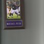 MICHAEL OHER PLAQUE BALTIMORE RAVENS FOOTBALL NFL