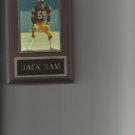 JACK HAM PLAQUE PITTSBURGH STEELERS FOOTBALL NFL