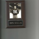 DON SHULA PLAQUE WASHINGTON REDSKINS FOOTBALL NFL