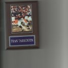 FRAN TARKENTON PLAQUE MINNESOTA VIKINGS FOOTBALL NFL