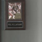 PHIL VILLAPIANO PLAQUE OAKLAND RAIDERS LA FOOTBALL NFL