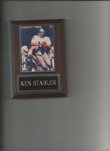 KEN STABLER PLAQUE OAKLAND RAIDERS LA FOOTBALL NFL FB