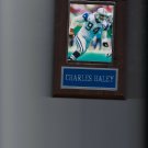 CHARLES HALEY PLAQUE DALLAS COWBOYS FOOTBALL NFL GAME ACTION