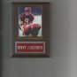 SONNY JURGENSEN PLAQUE WASHINGTON REDSKINS FOOTBALL NFL