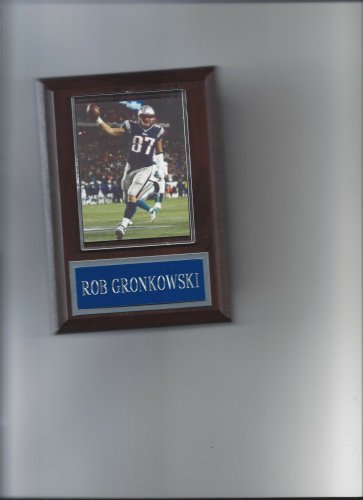 ROB GRONKOWSKI PLAQUE NEW ENGLAND PATRIOTS FOOTBALL NFL