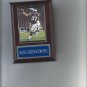 ROB GRONKOWSKI PLAQUE NEW ENGLAND PATRIOTS FOOTBALL NFL