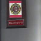 UTAH WILDLAND FIREFIGHTER PLAQUE FIREFIGHTING PHOTO PLAQUE FIREMEN FOREST