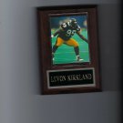 LEVON KIRKLAND PLAQUE PITTSBURGH STEELERS FOOTBALL NFL