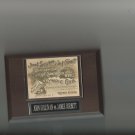 JOHN SULLIVAN vs JAMES CORBETT POSTER PLAQUE BOXING PICTURE PLAQUE