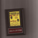 CASSIUS CLAY vs FLOYD PATTERSON  BOXING POSTER PLAQUE MUHAMMAD ALI