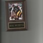 MIKE WEBSTER PLAQUE PITTSBURGH STEELERS FOOTBALL NFL