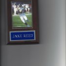JAKE REED PLAQUE MINNESOTA VIKINGS FOOTBALL NFL