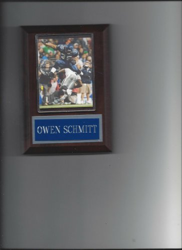 OWEN SCHMITT PLAQUE SEATTLE SEAHAWKS FOOTBALL NFL