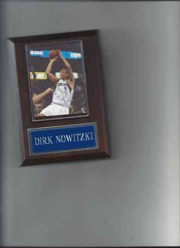 DIRK NOWITZKI PLAQUE DALLAS MAVERICKS BASKETBALL NBA