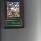 TED HENDRICKS PLAQUE GREEN BAY PACKERS FOOTBALL NFL