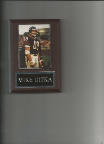 MIKE DITKA PLAQUE CHICAGO BEARS FOOTBALL NFL