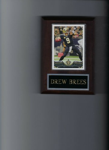 DREW BREES PLAQUE NEW ORLEANS SAINTS FOOTBALL NFL