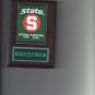 MICHIGAN STATE SPARTANS NATIONAL CHAMPS PLAQUE CHAMPIONS BANNER BASKETBALL NCAA