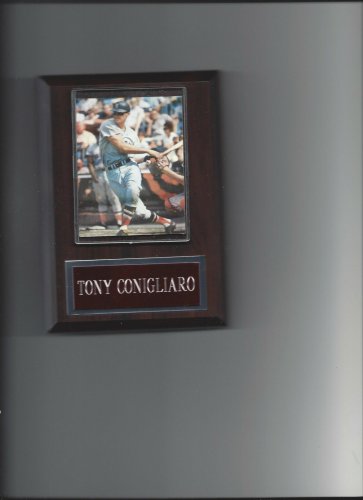 TONY CONIGLIARO PLAQUE BOSTON RED SOX BASEBALL MLB