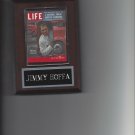 JIMMY HOFFA PLAQUE TEAMSTER LEADER UNION LABOR PICTURE PLAQUE