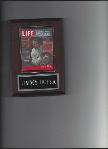 JIMMY HOFFA PLAQUE TEAMSTER LEADER UNION LABOR PICTURE PLAQUE