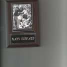 MARV HUBBARD PLAQUE OAKLAND RAIDERS LA FOOTBALL NFL