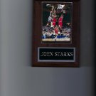 JOHN STARKS PLAQUE NEW YORK KNICKS NY BASKETBALL NBA THE DUNK