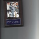SCOTT STUDWELL PLAQUE MINNESOTA VIKINGS FOOTBALL NFL
