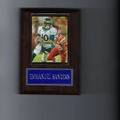 EMMANUEL SANDERS PLAQUE DENVER BRONCOS FOOTBALL NFL
