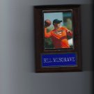 BILL MUSGRAVE PLAQUE DENVER BRONCOS FOOTBALL NFL
