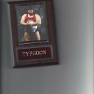 TYPHOON PLAQUE WRESTLING WWE