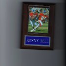 KENNY BELL PLAQUE DENVER BRONCOS FOOTBALL NFL