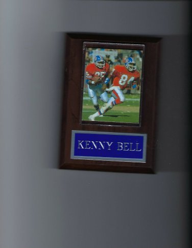 KENNY BELL PLAQUE DENVER BRONCOS FOOTBALL NFL