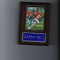 KENNY BELL PLAQUE DENVER BRONCOS FOOTBALL NFL