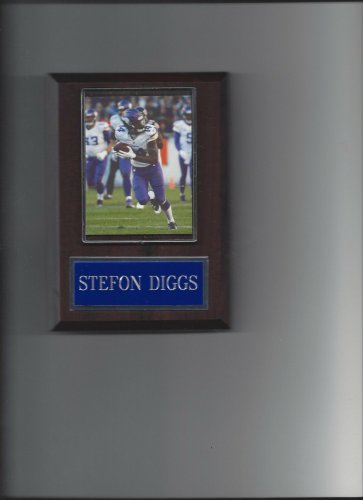 STEFON DIGGS PLAQUE MINNESOTA VIKINGS FOOTBALL NFL