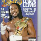 LENNOX LEWIS THE RING MAGAZINE NO LABEL BOXING 6/2000