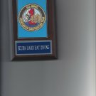 SCUBA HARD HAT DIVING PLAQUE US NAVY UNDERWATER CONSTRUCTION TEAM 1 PHOTO PLAQUE