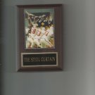 THE STEEL CURTAIN PLAQUE PITTSBURGH STEELERS FOOTBALL NFL