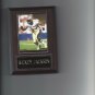 RICKEY JACKSON PLAQUE NEW ORLEANS SAINTS FOOTBALL NFL  GAME ACTION