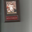 KEN STABLER PLAQUE ALABAMA CRIMSON TIDE FOOTBALL NCAA