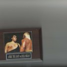 ANDRE THE GIANT vs HULK HOGAN PLAQUE WRESTLING NWA WWF WCW WWE LEGENDS