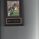BRETT KEISEL PLAQUE PITTSBURGH STEELERS FOOTBALL NFL