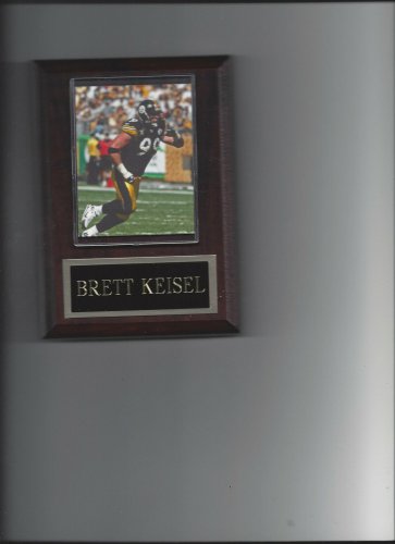 BRETT KEISEL PLAQUE PITTSBURGH STEELERS FOOTBALL NFL