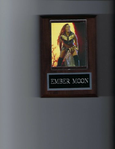 EMBER MOON PLAQUE WRESTLING WWE