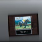PULPIT PLAQUE HORSE RACING TURF