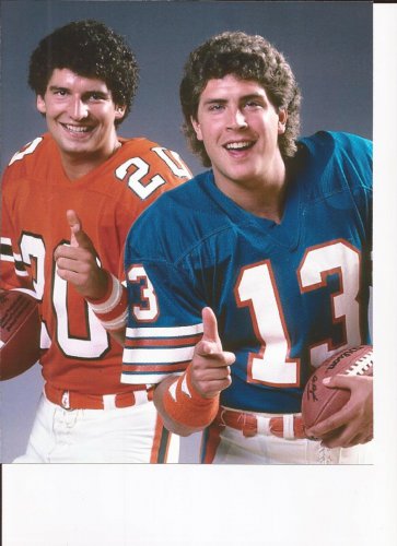 DAN MARINO & BERNIE KOSAR 8X10 Photo MIAMI DOLPHINS