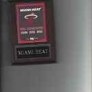 MIAMI HEAT CHAMPS BANNER PLAQUE BASKETBALL NBA CHAMPIONS