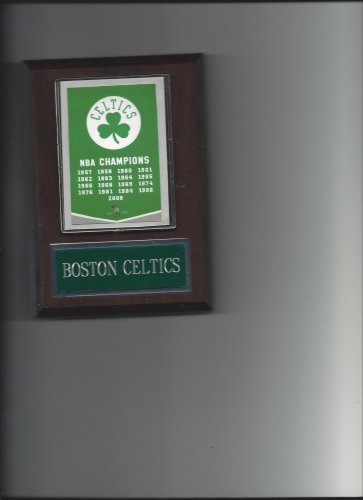 BOSTON CELTICS CHAMPS BANNER PLAQUE BASKETBALL NBA CHAMPIONS