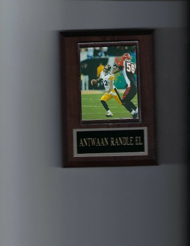 ANTWAAN RANDLE EL PLAQUE PITTSBURGH STEELERS FOOTBALL NFL